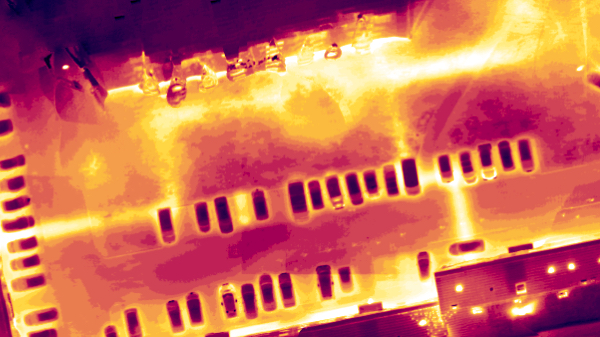 thermographie par drone réseau de chaleur, Rhin