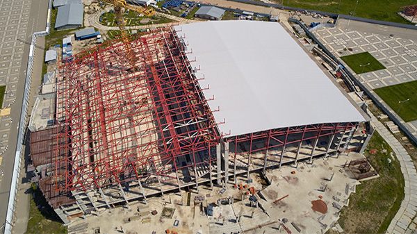 inspection par drone construction