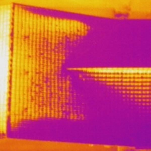 Thermographie sur maison